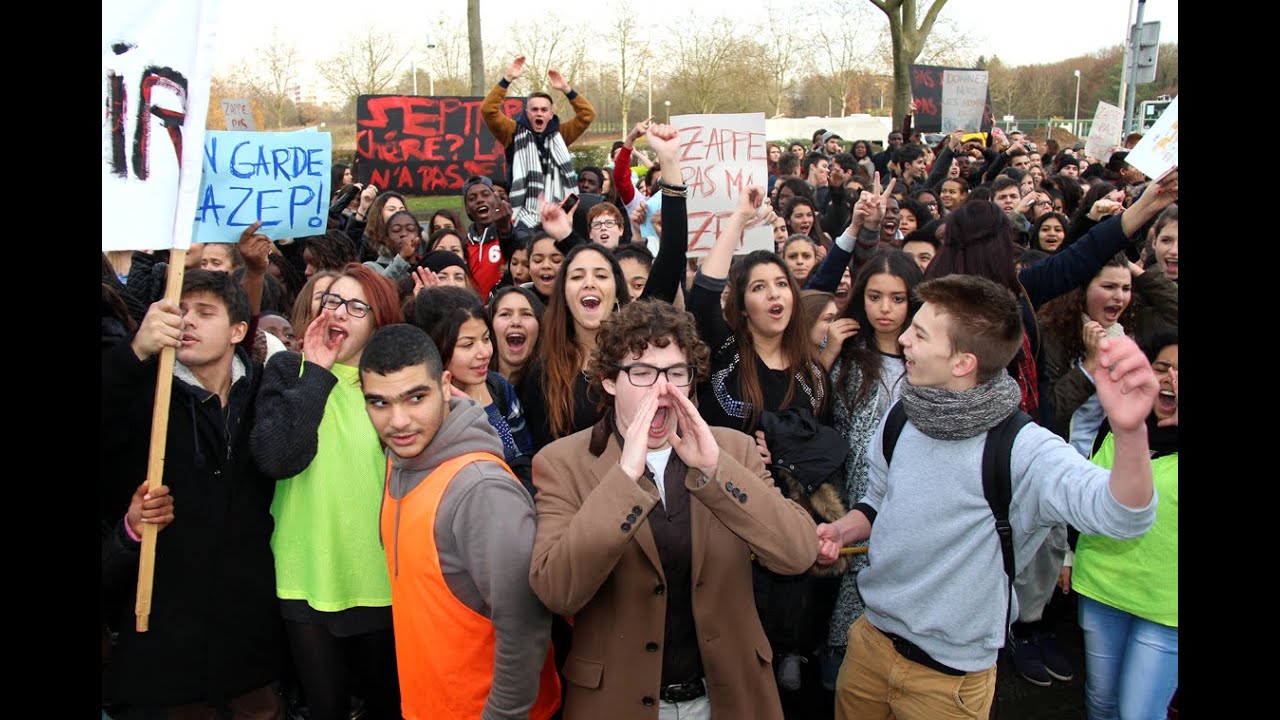 Corbeil-Essonnes - Le lycée Doisneau manifeste pour rester en ZEP - 091214