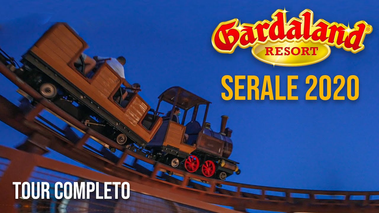 GARDALAND apertura NOTTURNA tour completo 2020