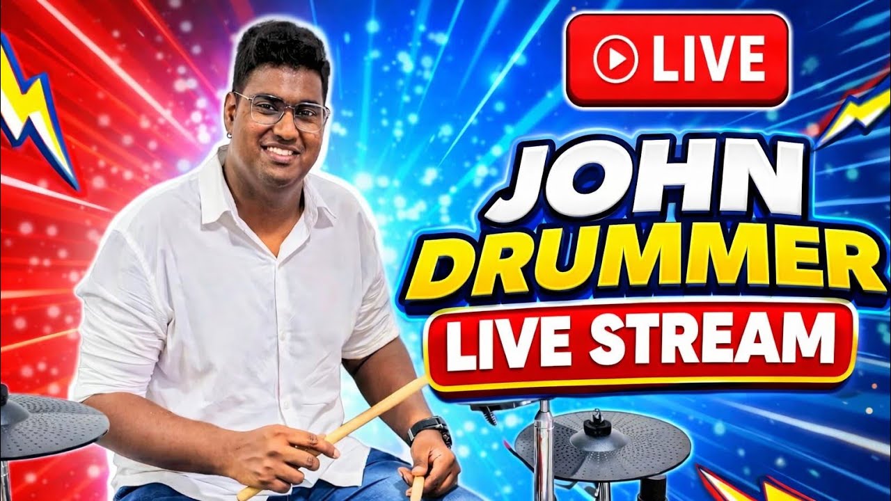 John drummer Friday live stream