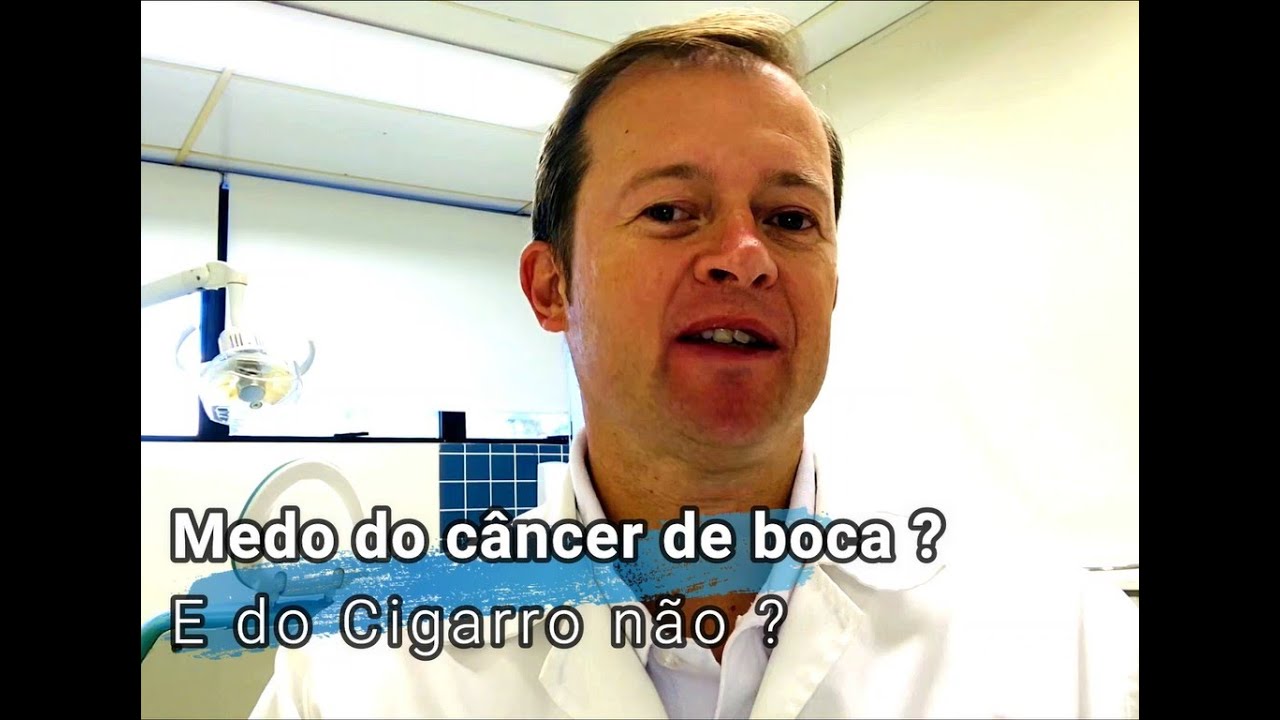 Medo do câncer de boca mas do cigarro não, o dentista orienta o paciente | Prof Mauricio Volkweis