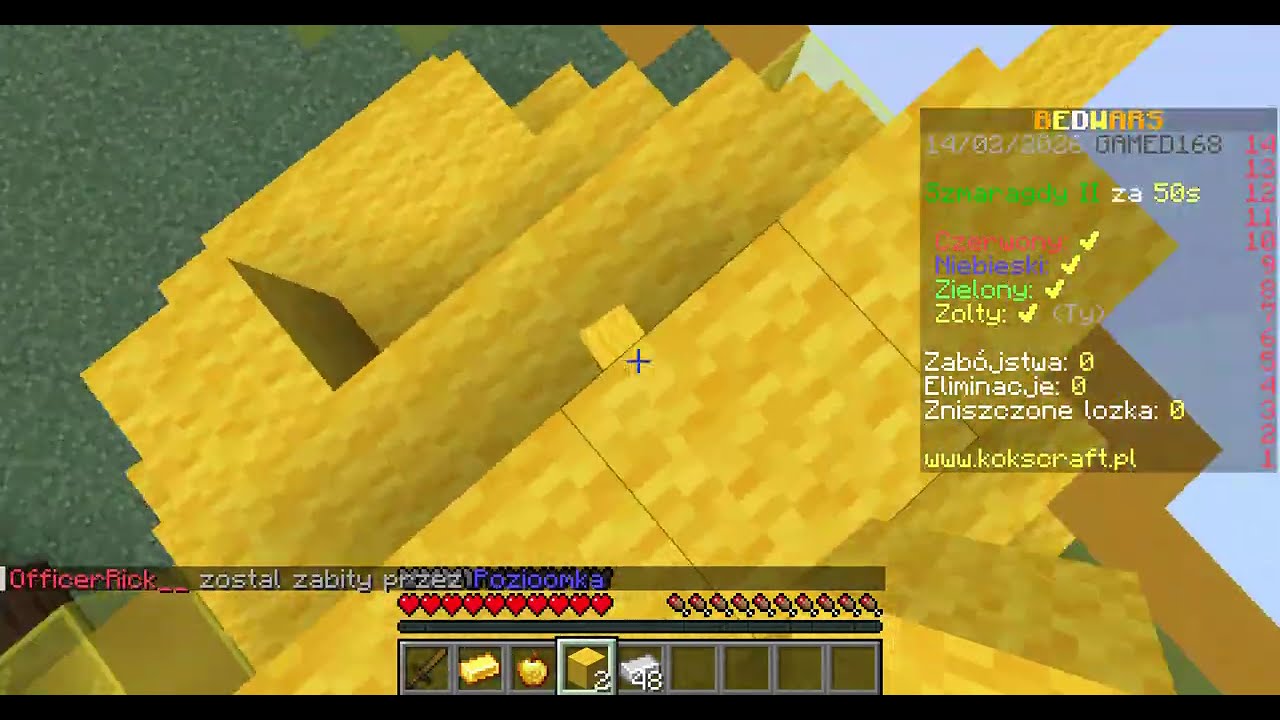 PELERYNA NIEWIDKA XD | Minecraft BedWars