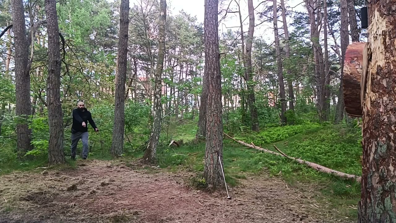 Military 1 and half spin , Glock78 ,slow-mo, 7 m