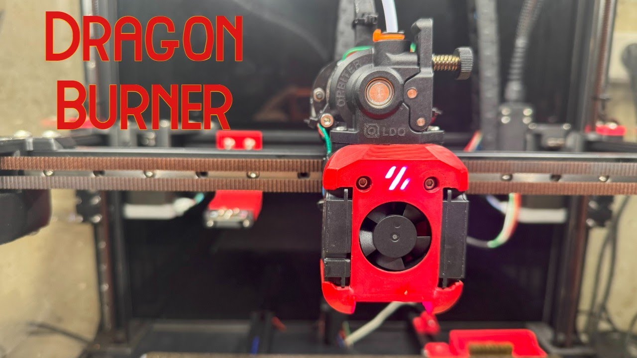 Voron 2.4r Dragon burner assembly