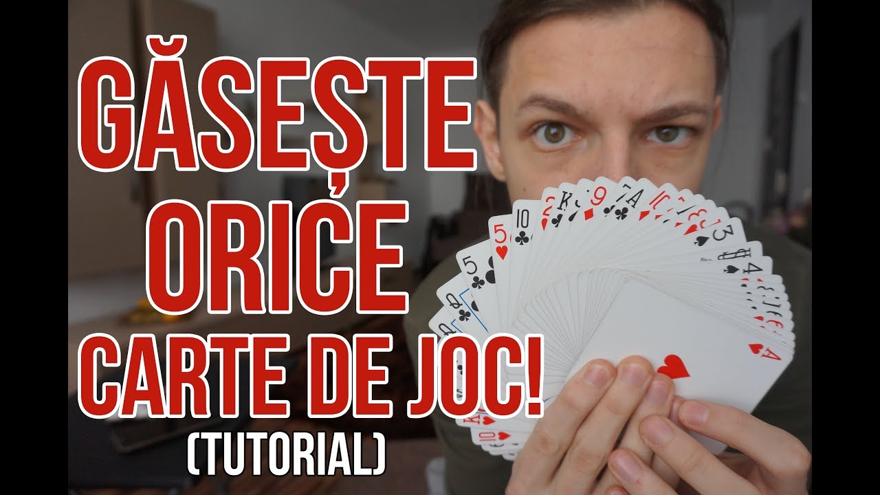 GASESTE ORICE CARTE DE JOC! (Truc cu Carti de Joc Explicat )