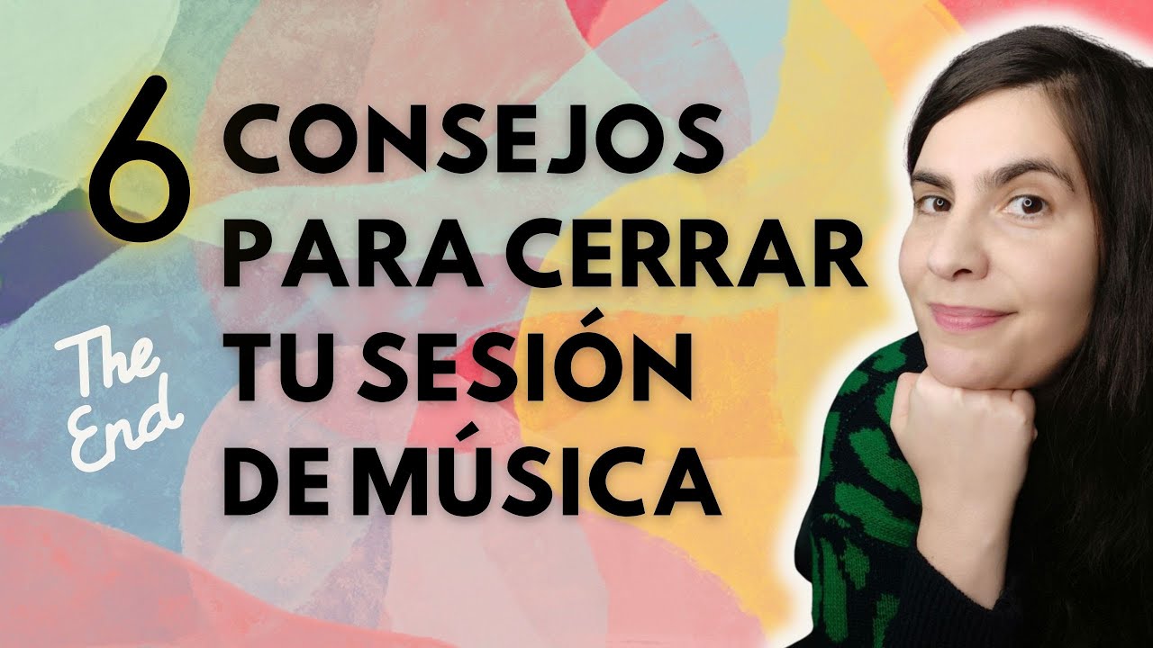 ¿Cómo cerrar una clase de música con éxito?