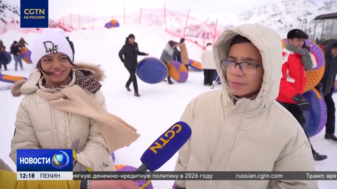 Жители Таджикистана в новогодние праздники массово посещают курорт «Сафед-Дара»