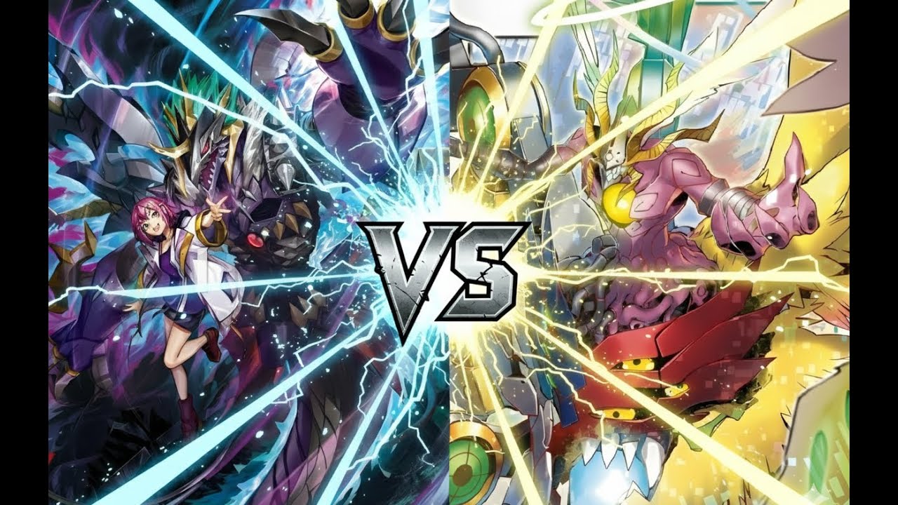 Heavymetaldramon vs Ex Maquinamon (DCGO BETA)