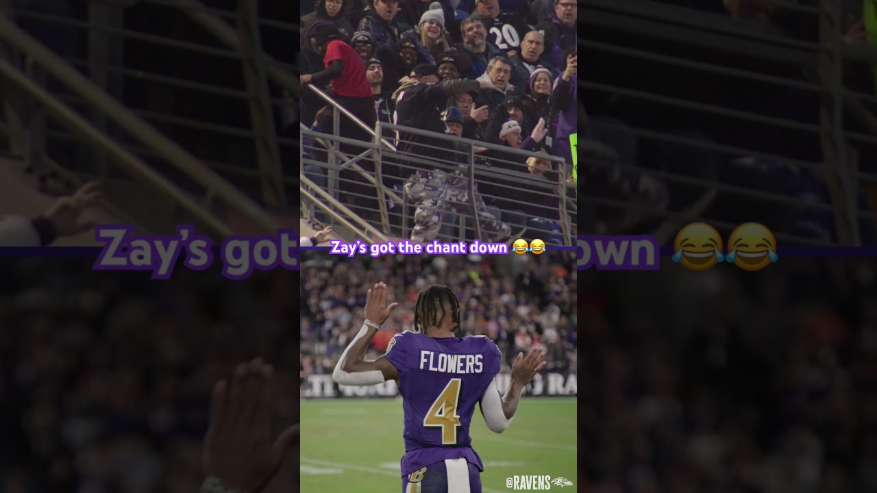 Zay 🤝Real Fan Dan #shorts #ravens #nfl