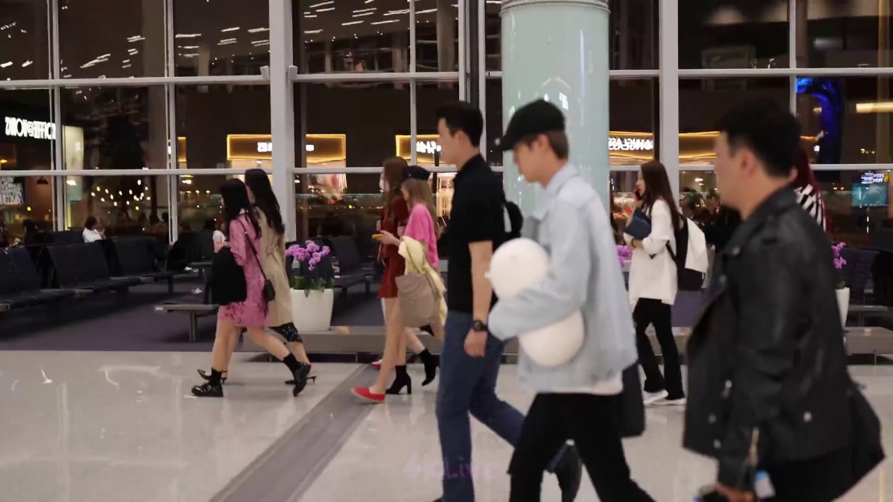 20190429 BTS Incheon airport Departure to US (ICN)