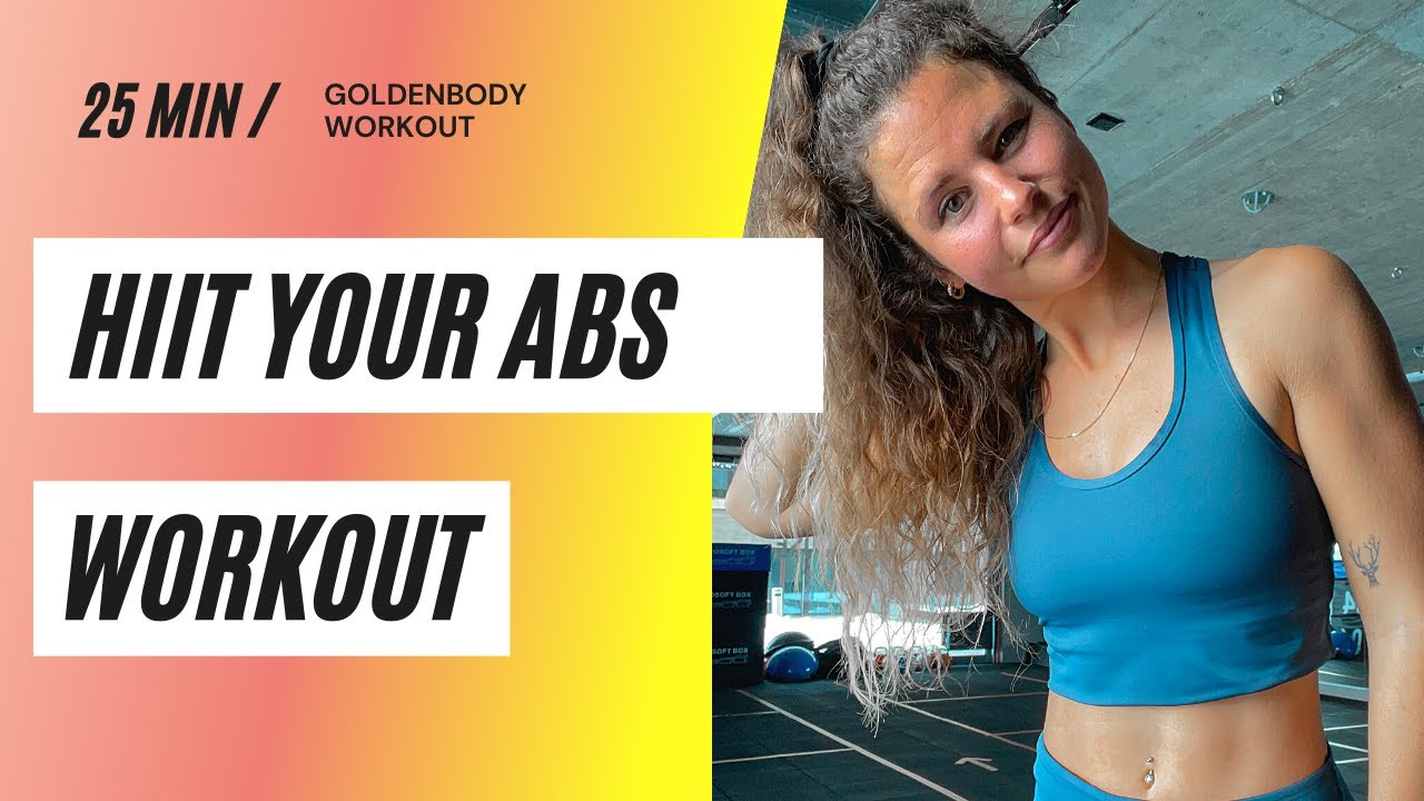 20 Min Hiit your Abs - Intervall und Bauch Training - HOME WORKOUT - no Equipment