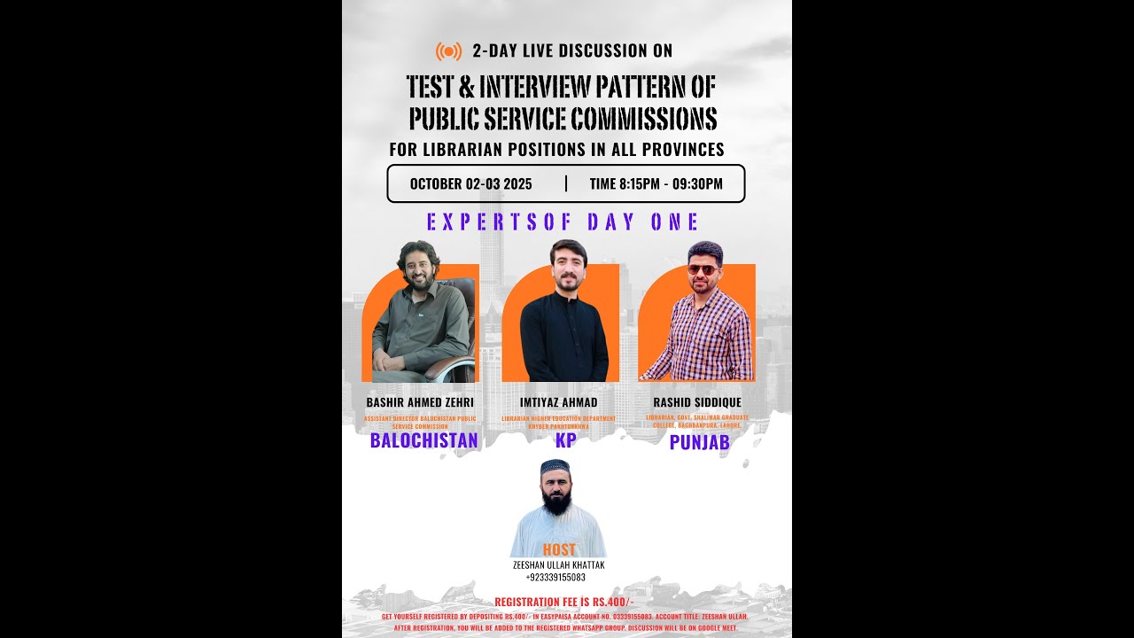 Live Discussion on Test & Interview Pattern of Public Service Commissions Day-1