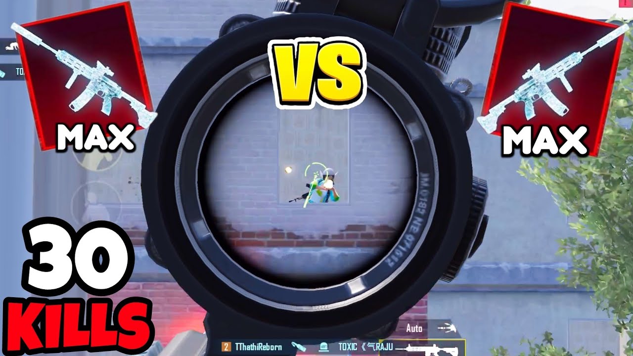 Max M416 Glacier VS Max M416 Glacier in BGMI • (30 KILLS) • BGMI Gameplay
