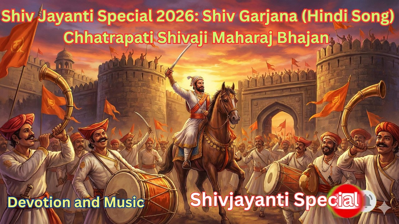 Shiv Jayanti Special 2026 Shiv Garjana Hindi Song Chhatrapati Shivaji Maharaj Bhajan