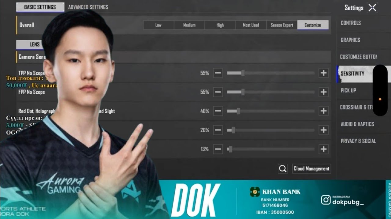 DOK&rsquo;s New Sensitivity Feels Different 😱 | BGMI / PUBG