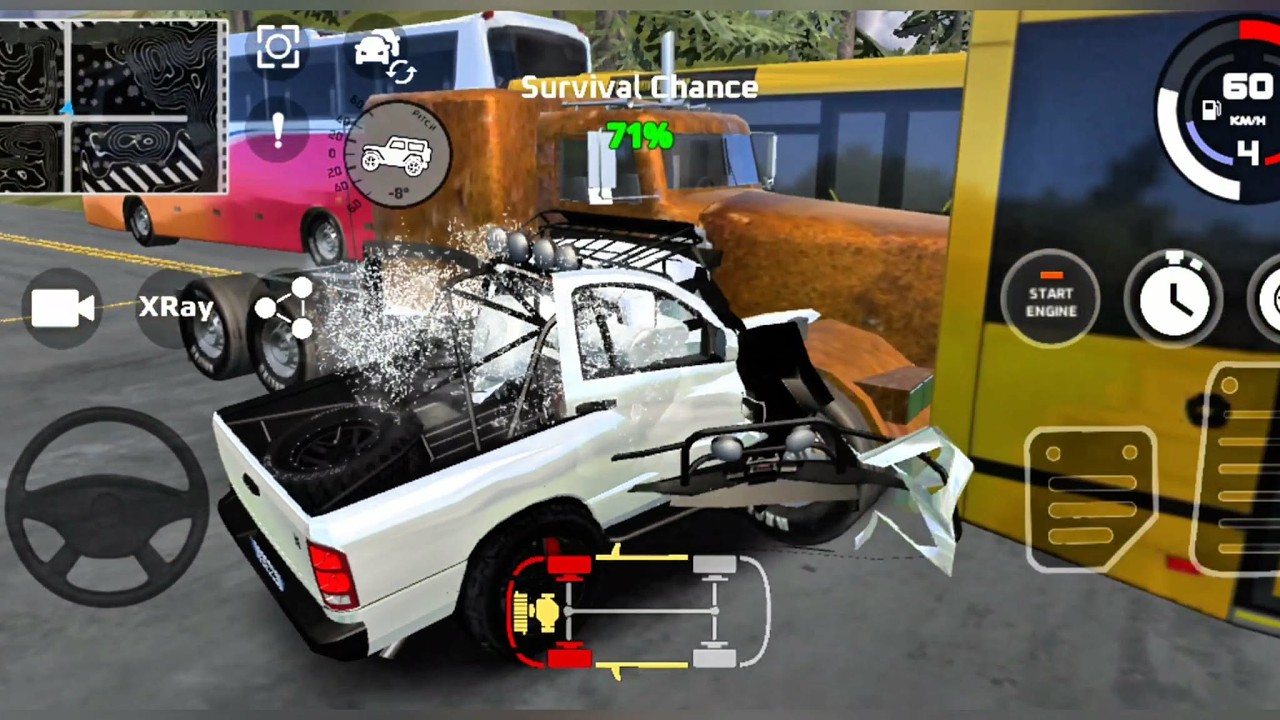 Realistic High Speed Crashes and Stunts - DriveCSX (DriveX) Car Crash Simulator | Part 16