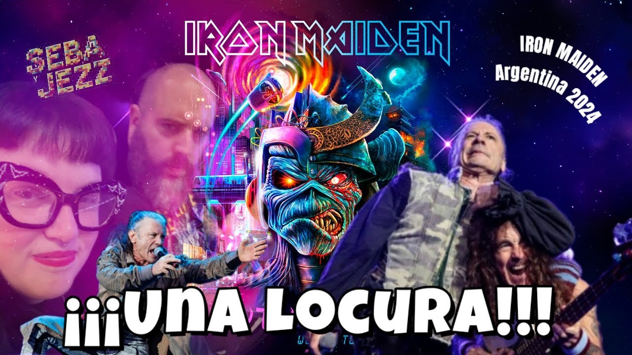 IRON MAIDEN Argentina 2024 - Movistar Arena - Vlog Resumen