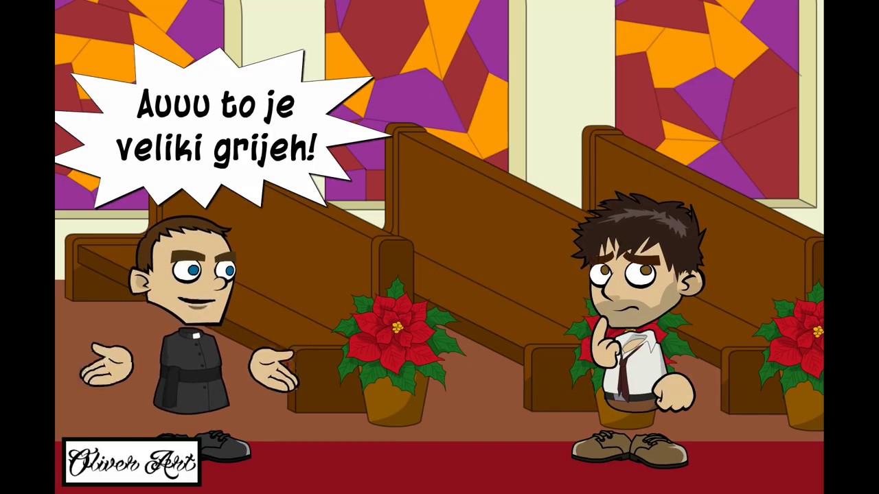 Crtani vicevi Perina ispovijed