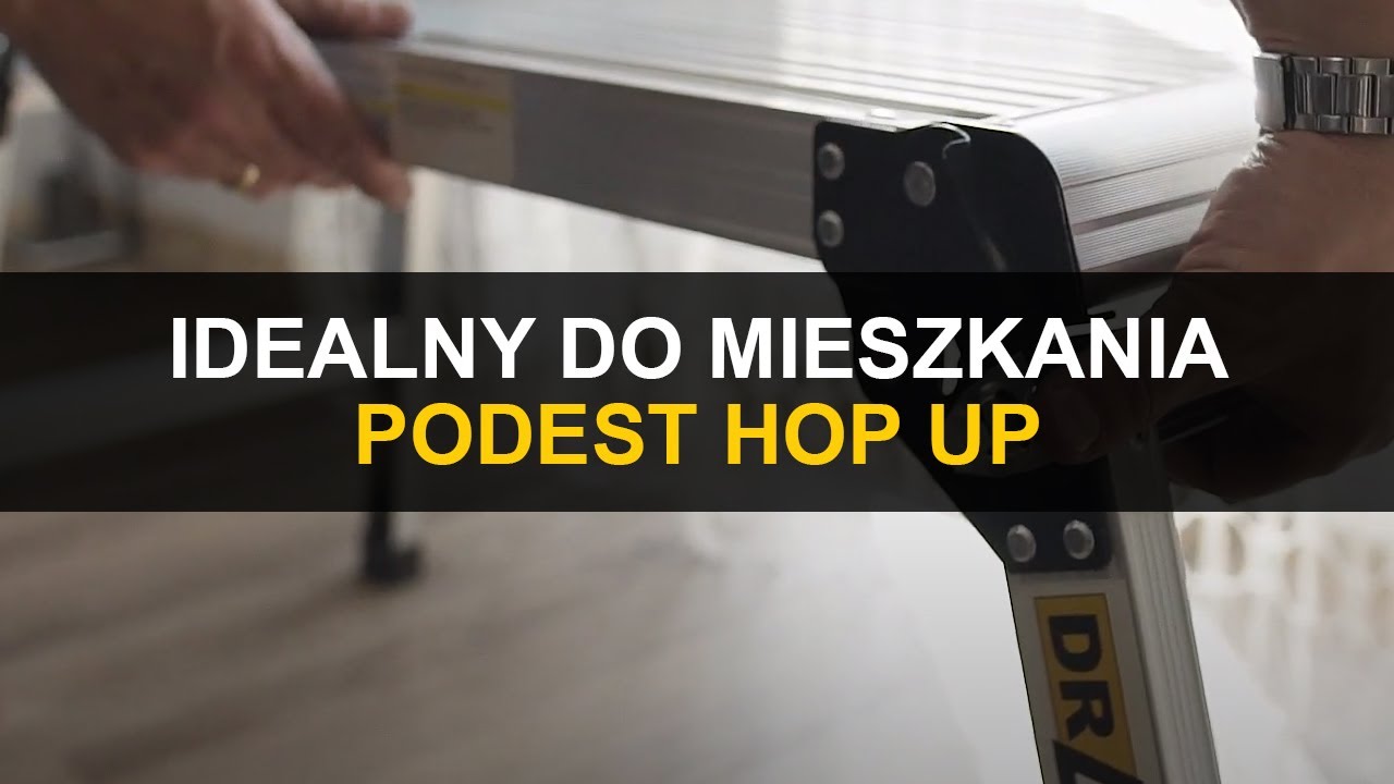 Podest aluminiowy HOP UP Drabest