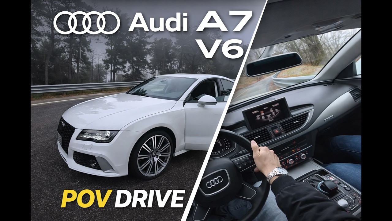 POV Drive – Audi A7 Sportback 3.0 TDI V6 (245HP) | Mountain Road
