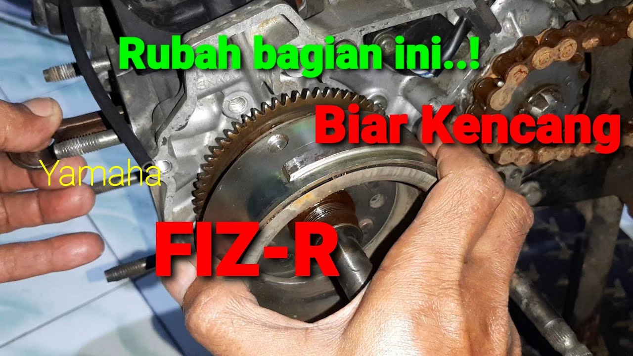 Cara Setting Titik Pengapian FIZ-R Biar Kencang #yamahafizr