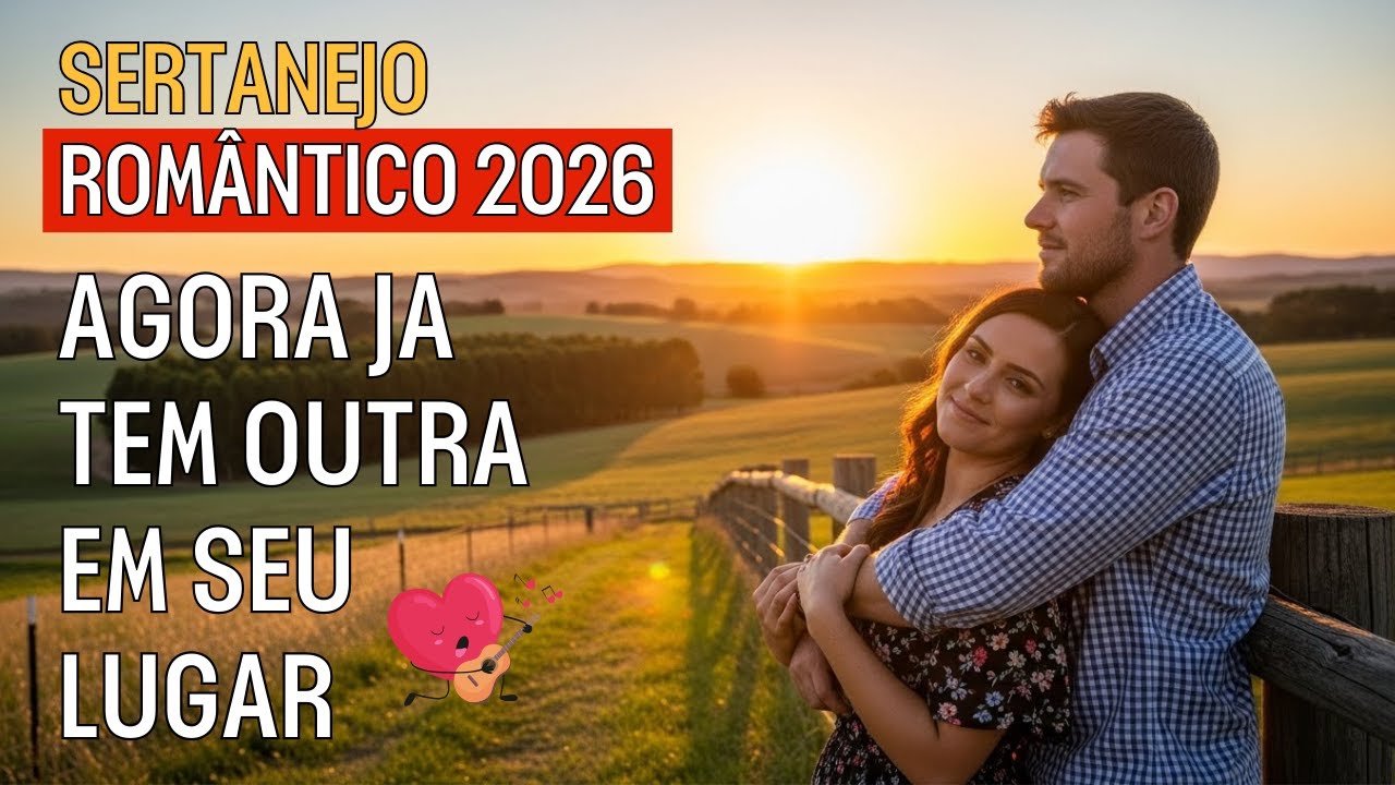 MÚSICAS SERTANEJO UNIVERSITÁRIO 2026 AGORA JA TEM OUTRA EM SEU LUGAR