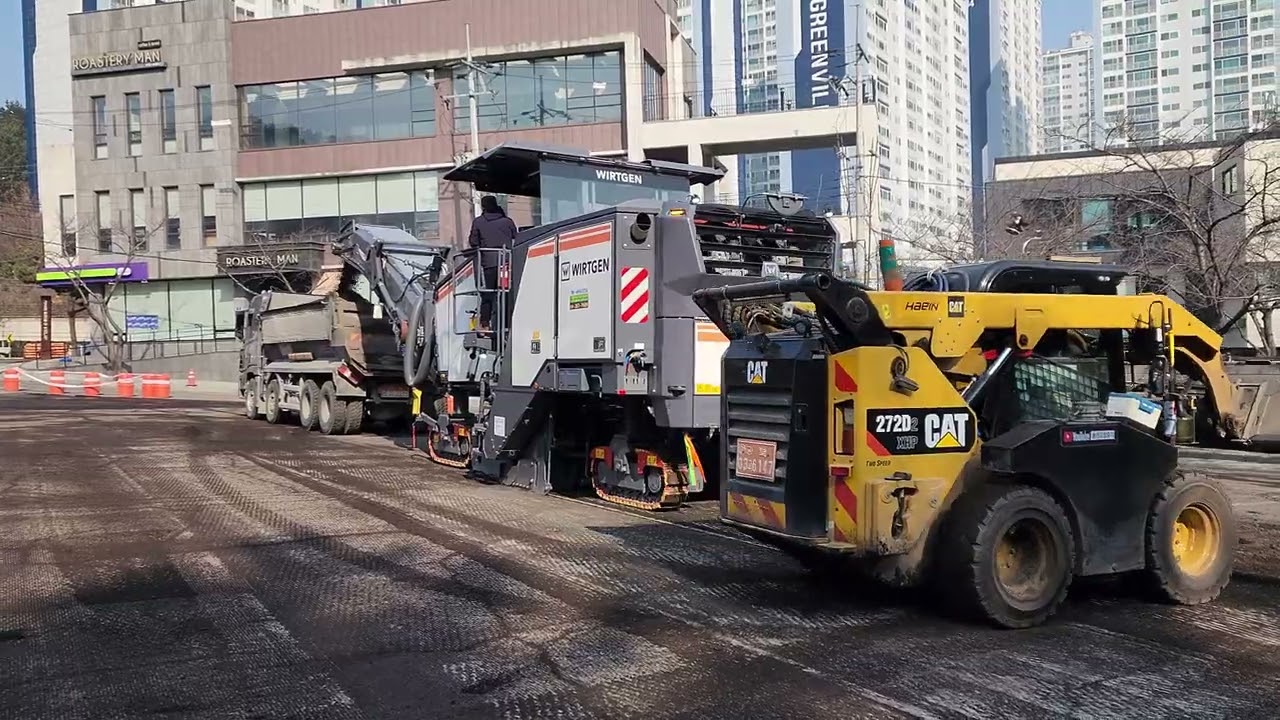 WIRTGEN W200Fi Korea Pohang Taechang Company New W200Fi New start February 6, 2023 #25