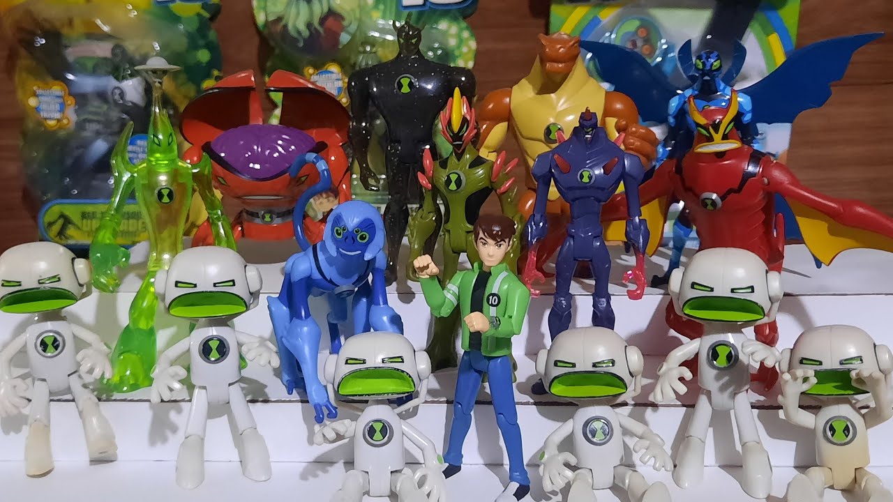 Ben 10 Alíen Force - Alíen Collection (10 Aliens Principales + Ben) Toys Review en Español