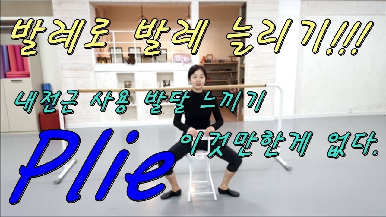 해법발레2: 내전근 강화~!
우리에겐 플리에가 있다(Inner thigh)