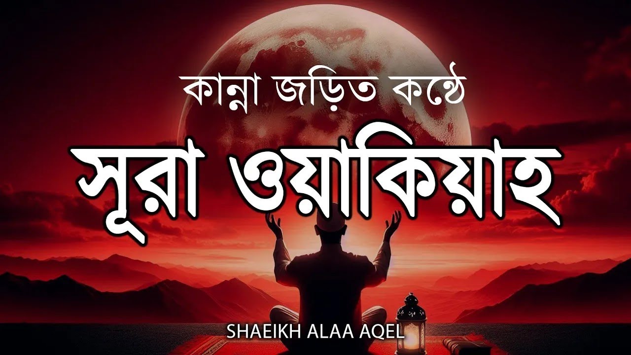 অন্তর শীতল করা কণ্ঠে তিলাওয়াত সূরা ওয়াকিয়াহ l الواقعة   Al Waqiah l Recited By Alaa Aqel.