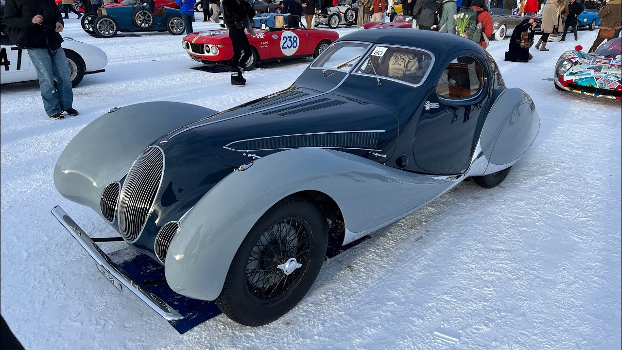 The ICE St. Moritz 2026 Classic Cars Supercars