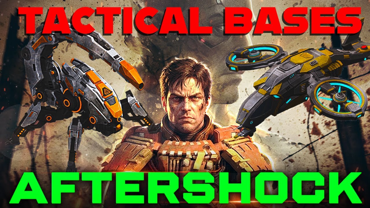 War Commander: Aftershock Tactical Base 1 & 2 (Easy, Fast & Free Repair)