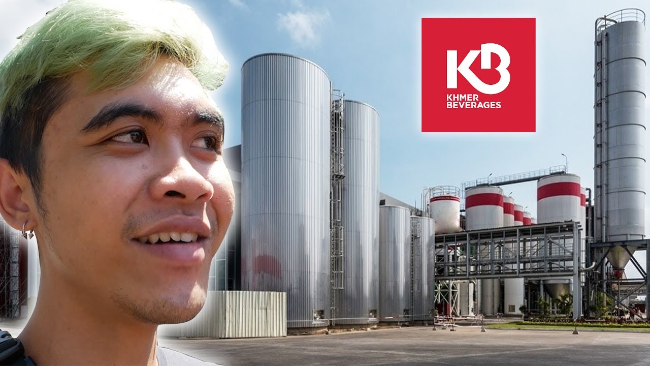 KHMER BEVERAGES FACTORY TOUR!!!