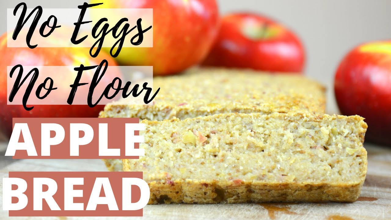 Homemade Healthy Rolled Oats Apple Bread Recipe I No Flour, No Butter, No Eggs, no Sugar Recipe