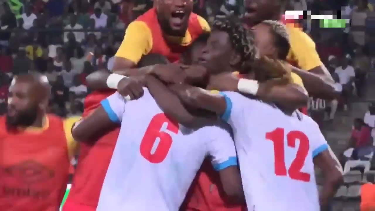Résumé du match  RDC 2   0 GABON ACTU5TV