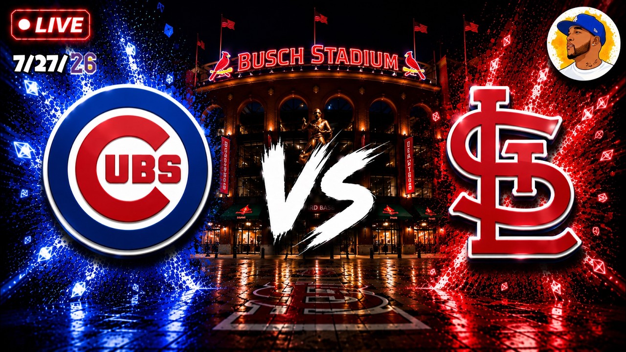 Chicago Cubs vs St Louis Cardinals MLB Live Stream | Live Scoreboard (7/27/26)