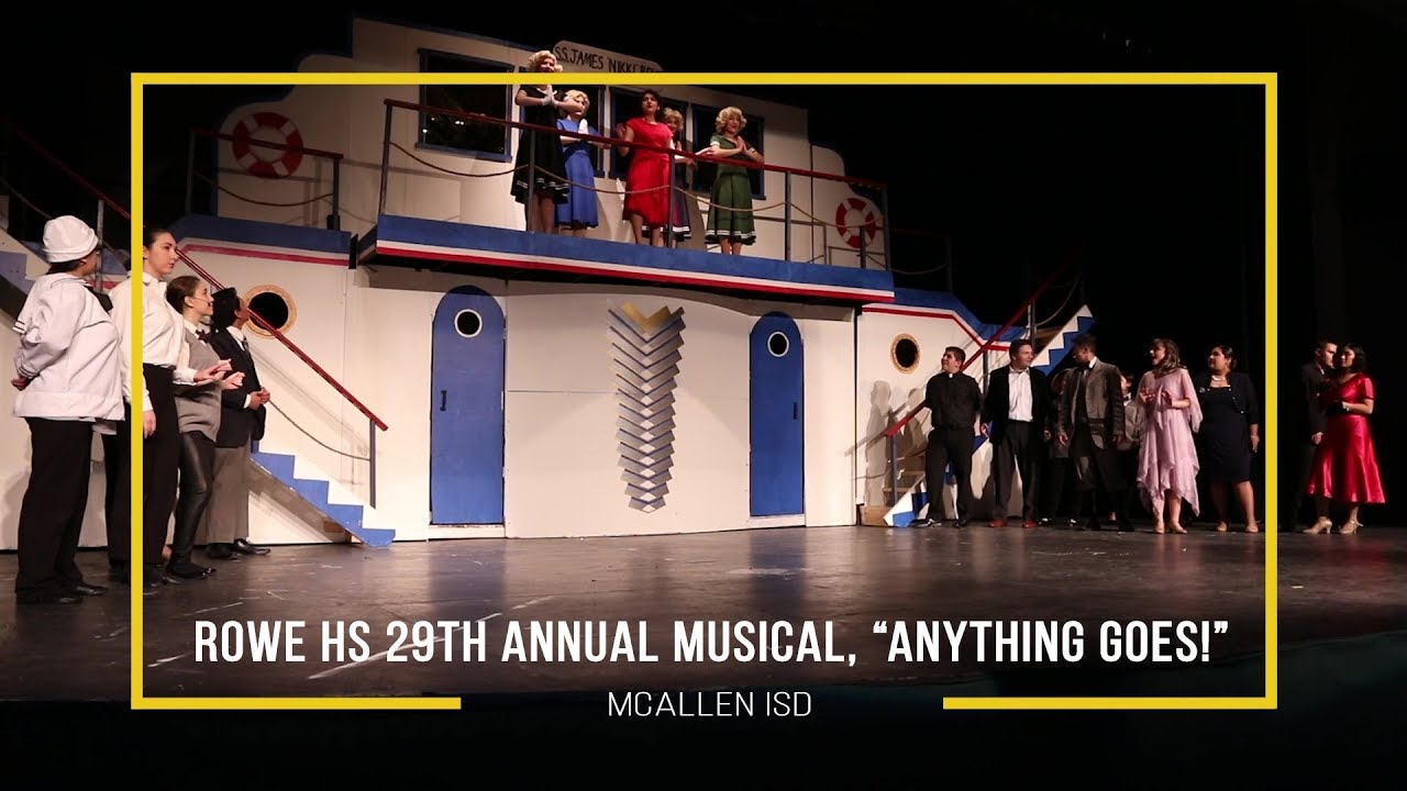 Rowe High presents classic musical Anything Goes! | McAllen ISD