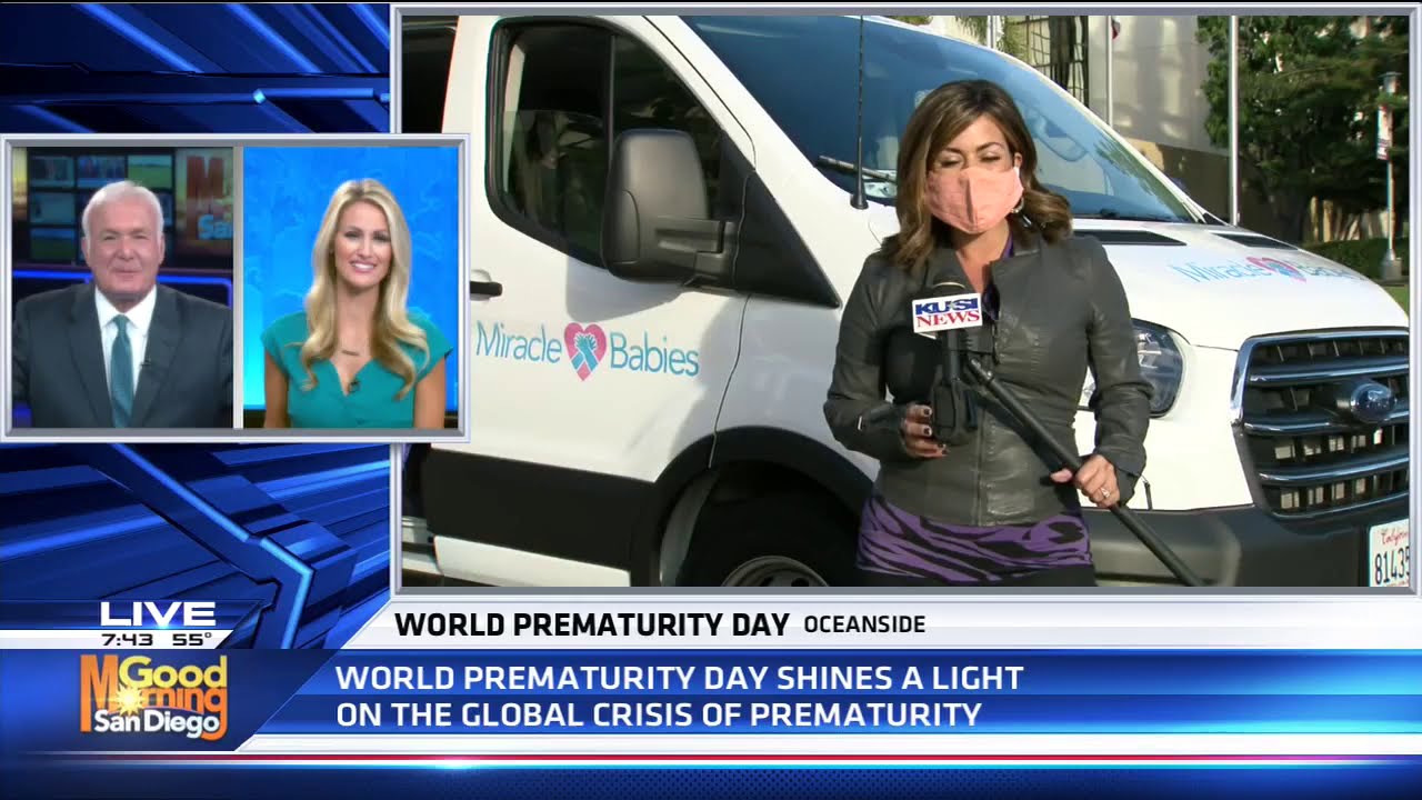 Miracle Babies & World Prematurity Day with Tri-City Medical Center &ndash; on KUSI (Part 1)