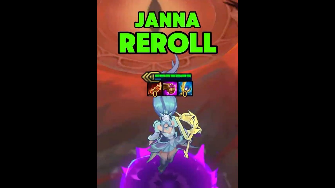 NEW META JANNA MENTOR REROLL BUILD TFT SET 15
