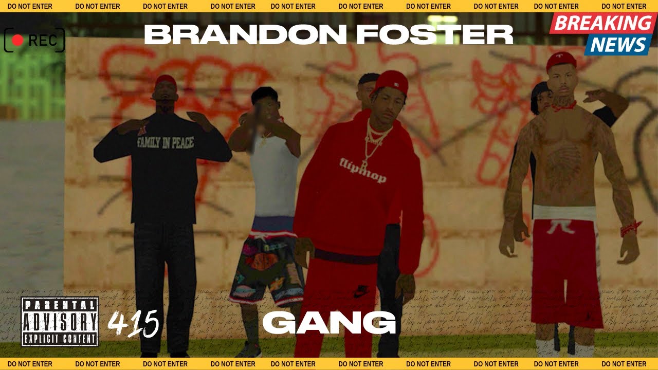 BRANDON FOSTER - GANG (Exclusive Music Video - Vice Roleplay) | Dir. @415Studio