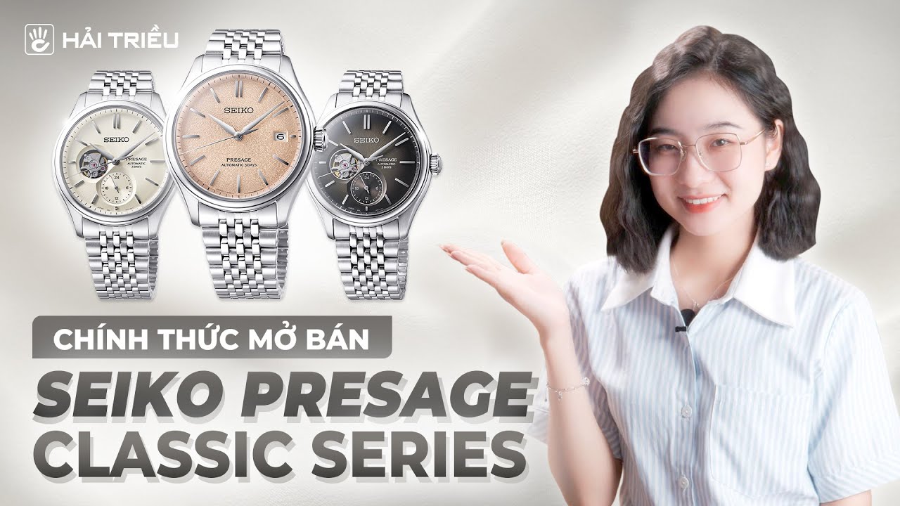 TOP 5 đồng hồ Seiko Presage Classic Series mới nhất của Seiko