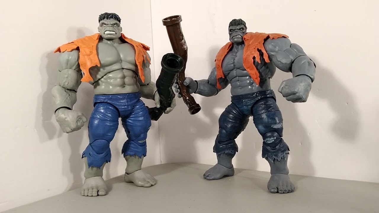 Marvel Legends GRAY HULK Comparison!