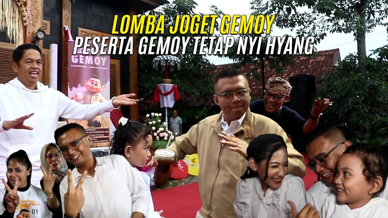 LOMBA JOGET GEMOY DI LEMBUR PAKUAN - PESERTA TERGEMOY SEPERTI TETAP NYI HYANG