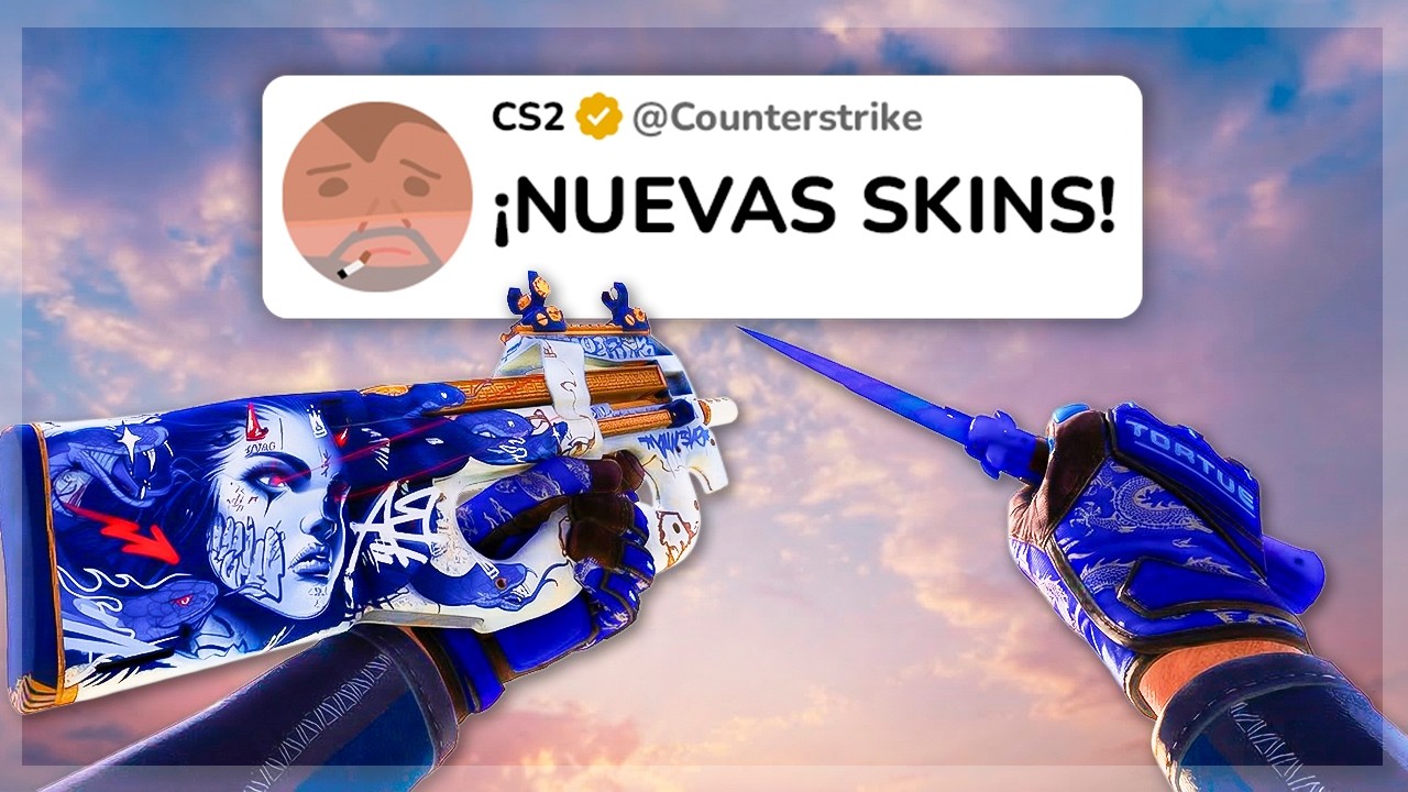 Así son TODAS las NUEVAS SKINS y GUANTES de CS2!
