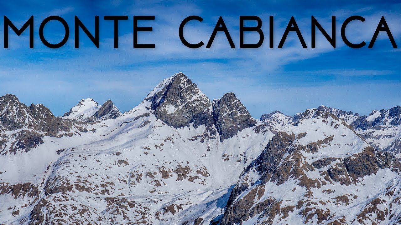 Monte Cabianca (2601 m.) Canale Nord - Val Brembana, Orobie