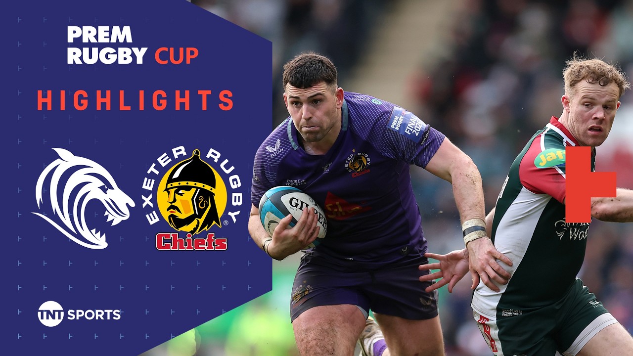 NEW CHAMPIONS CROWNED 🏆 | Leicester Tigers vs Exeter | Premiership Rugby Cup Final Highlights