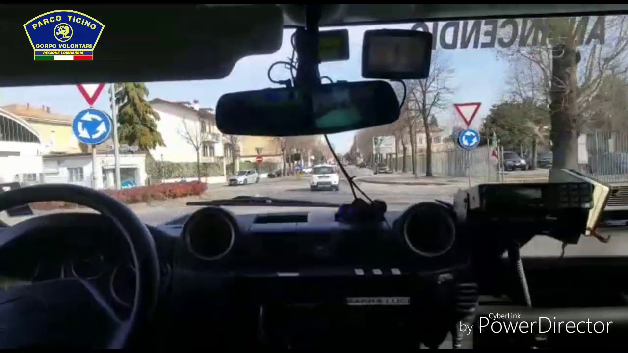 [On board] Partenza incendio boschivo Monte Alpe Oltre Po Pavese 2019