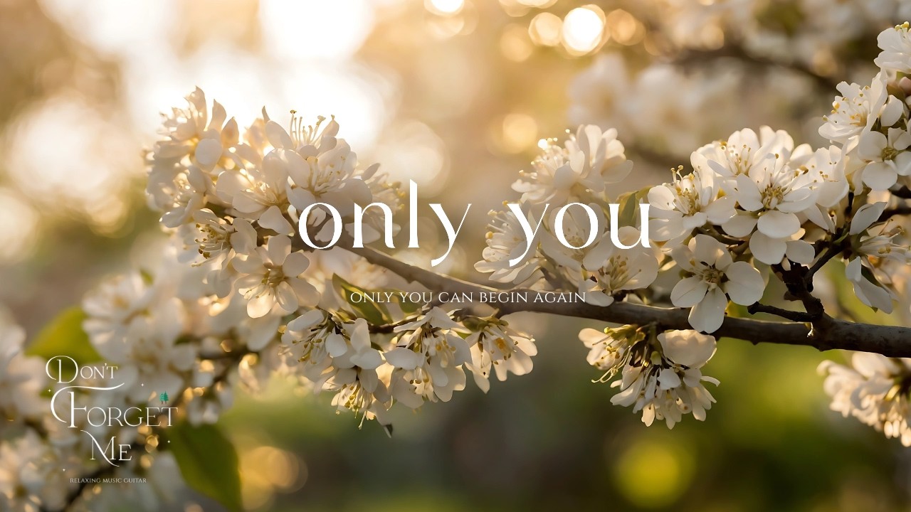 Only you Can Begin Again 💛🌿 Relaxing Guitar Music with Ambient Vibes for Sleep, Study, Meditation