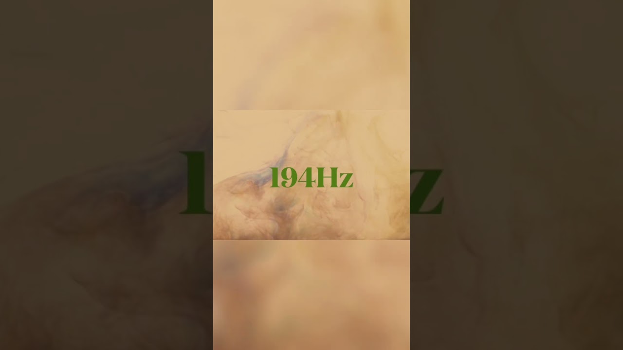 194.18Hz - Grounding Frequency #soundhealing #solfeggiofrequencies #194.18 #shortsfeed