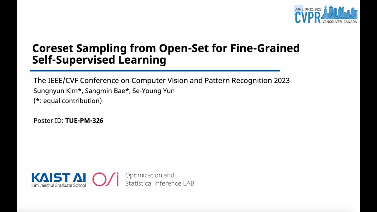[CVPR 2023] Coreset Sampling from Open-Set for Fine-Grained Self-Supervised Learning
