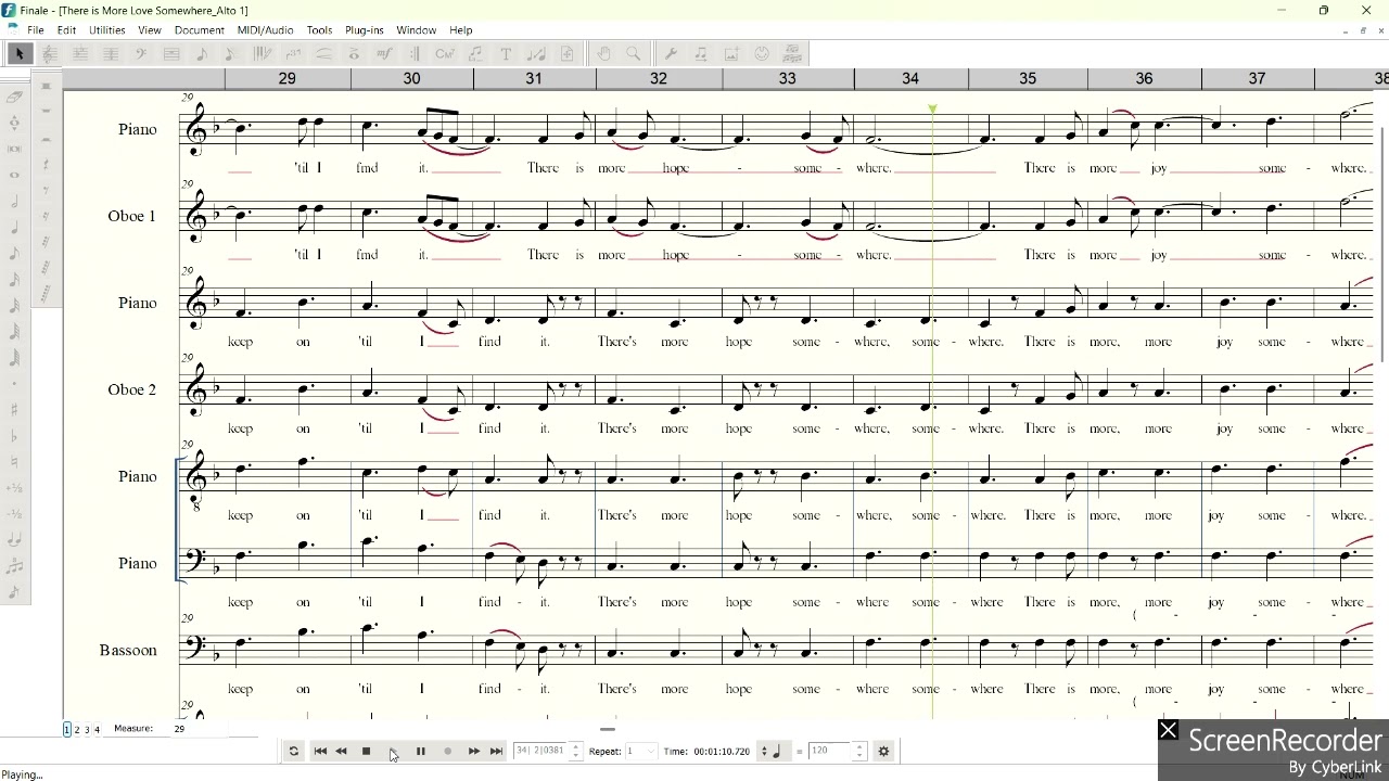 There's More Love Somewhere Alto 1